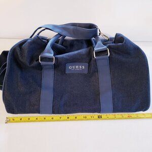 Guess Denim Duffel Bag